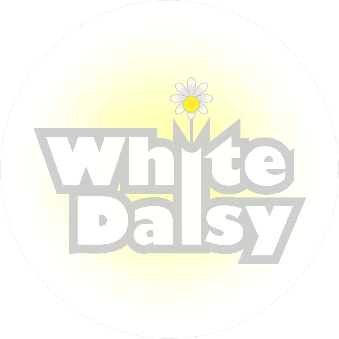 white daisy logo